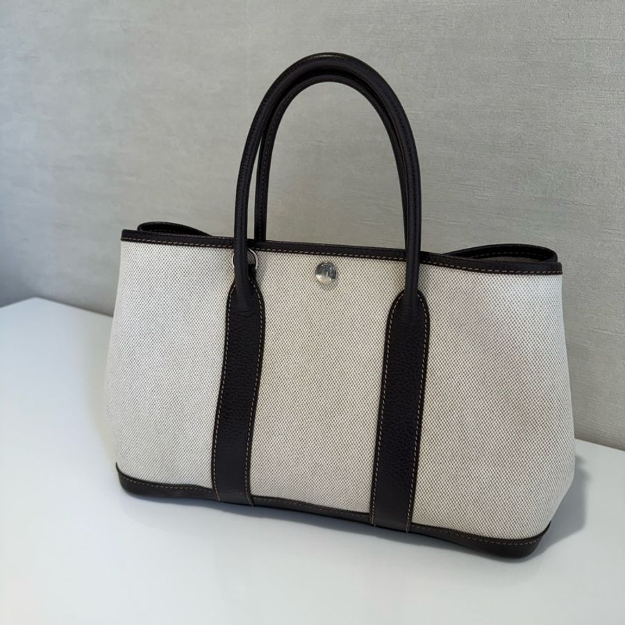 Hermes 黑白熊貓Garden Party GP 30-1