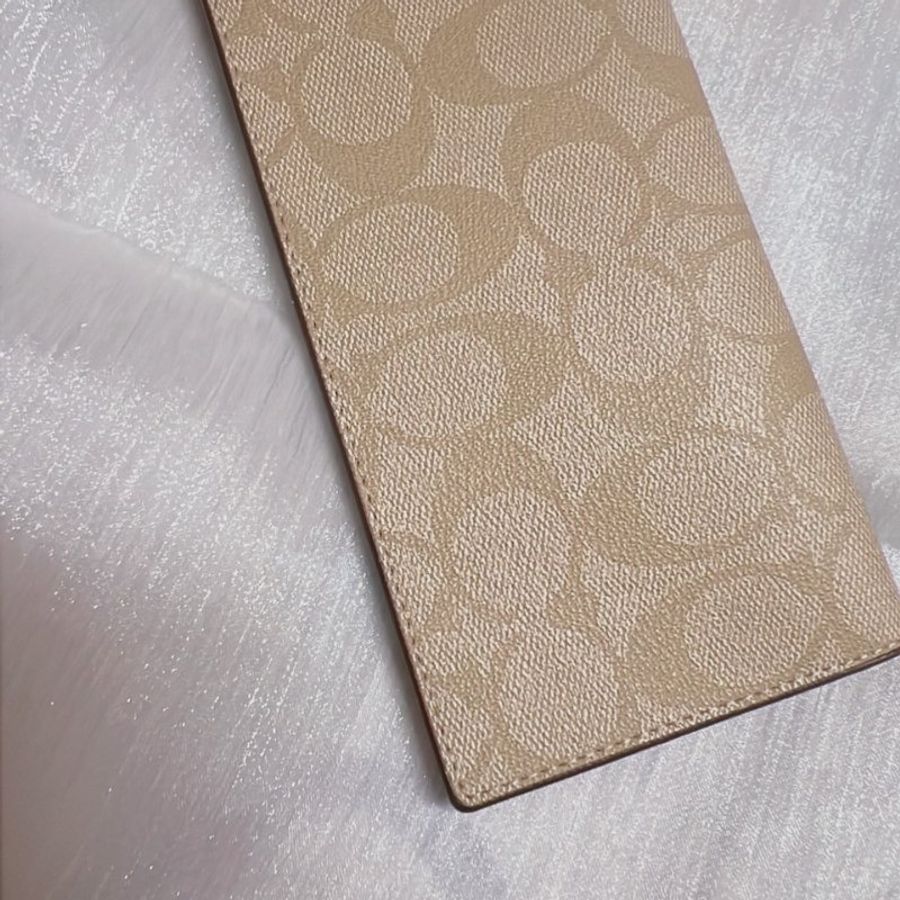 Coach 經典logo滿版老花長夾-6