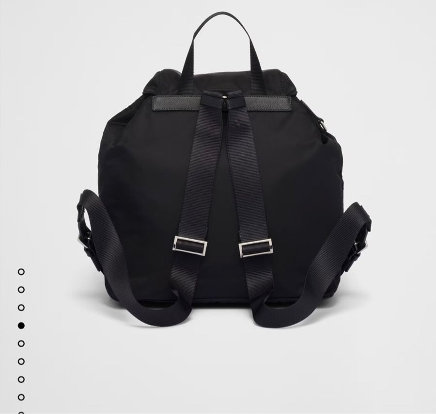 PRADA Re-Nylon 中型背包+化妝袋-9