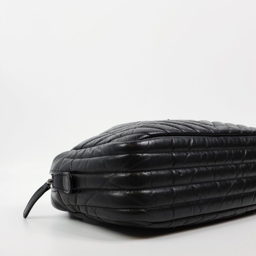 二手Chanel 2.55 So Black 相機包-5