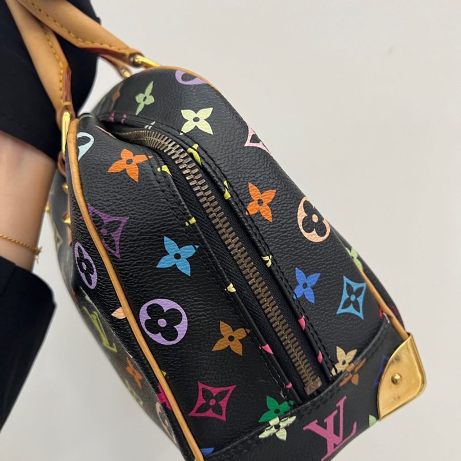 LV 黑彩手提小珍包M92662-3