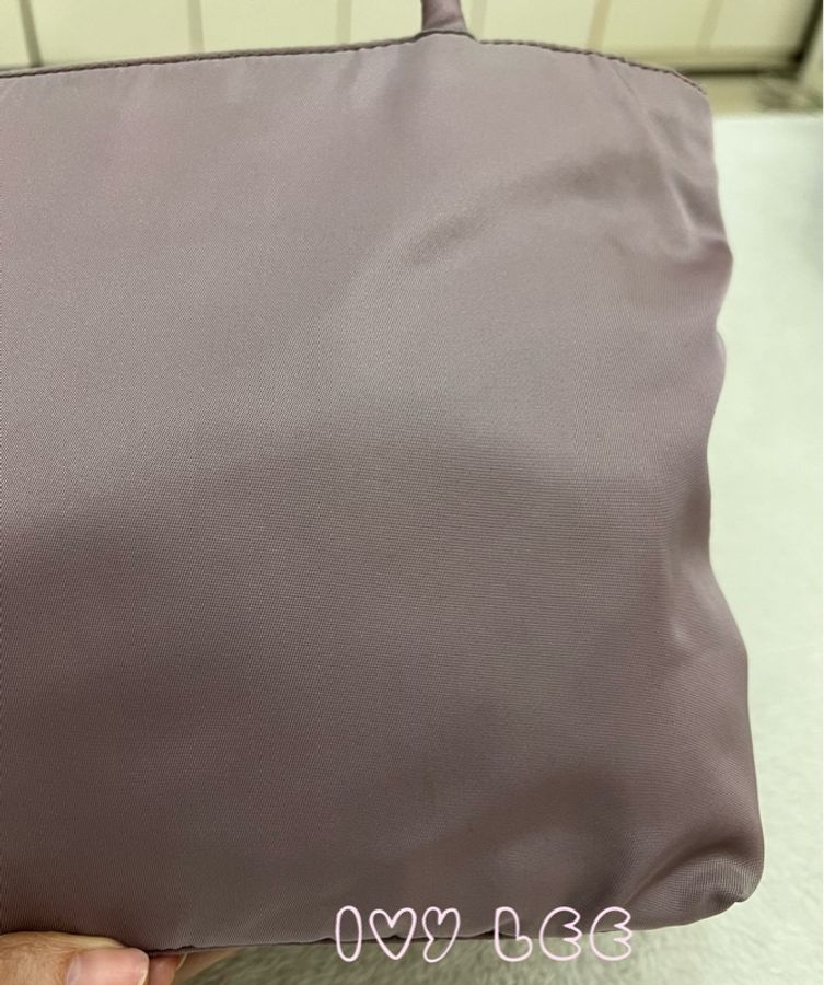PRADA B6245 輕便手提包 尼龍 迷你 薰衣草紫 二手精品-19