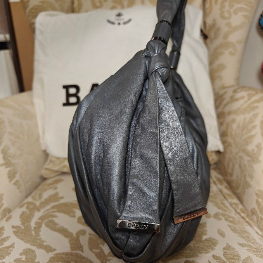 🏖️超值價🌄BALLY Hobo bag 腋下包 肩背包 單肩包 半月包 側揹包 手提袋 手提包 手袋 媽媽包-16