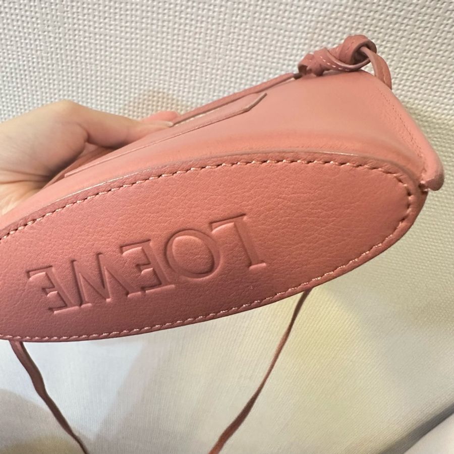 Loewe dice pocket 乾燥玫瑰粉-14