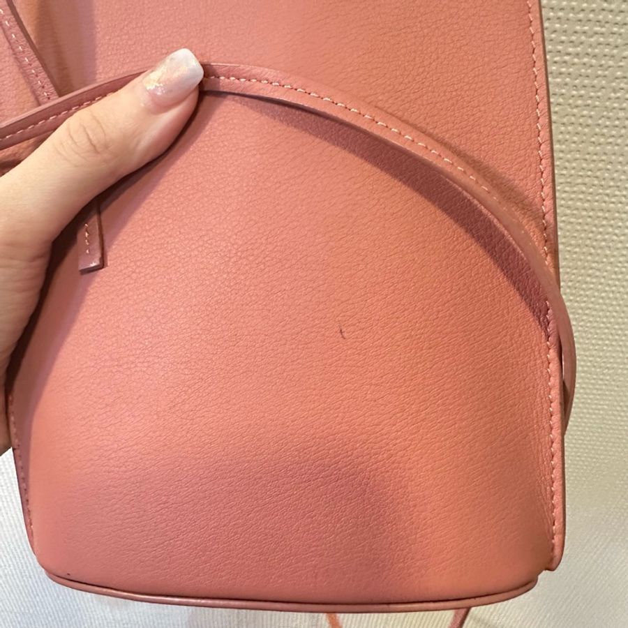 Loewe dice pocket 乾燥玫瑰粉-15