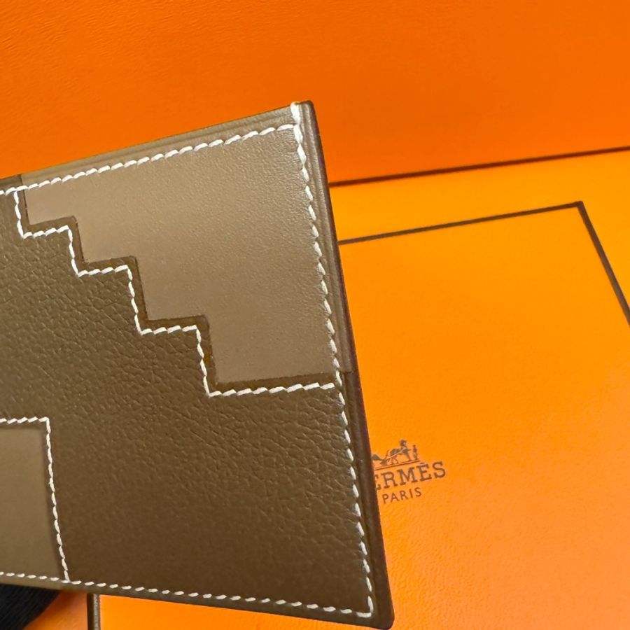Hermes Cheval Picto愛馬仕大象灰卡夾-4