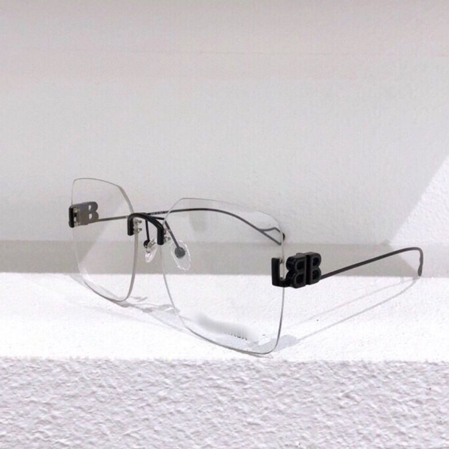 Balenciaga 無框光學眼鏡 全新全配-6
