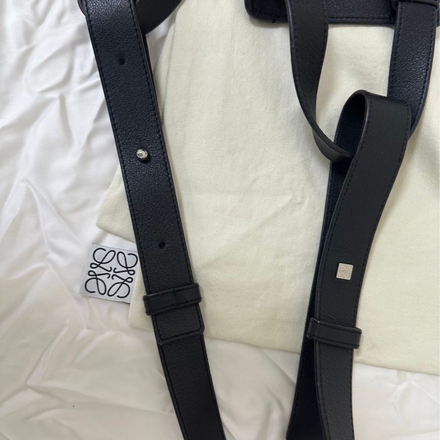 Loewe hammock medium 黑銀-17