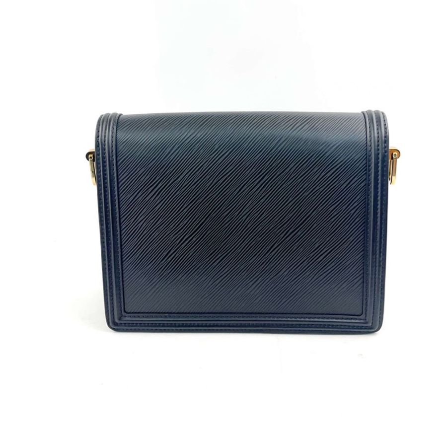 Louis Vuitton LV Dauphine中號單肩斜挎包 芯片款全套-6