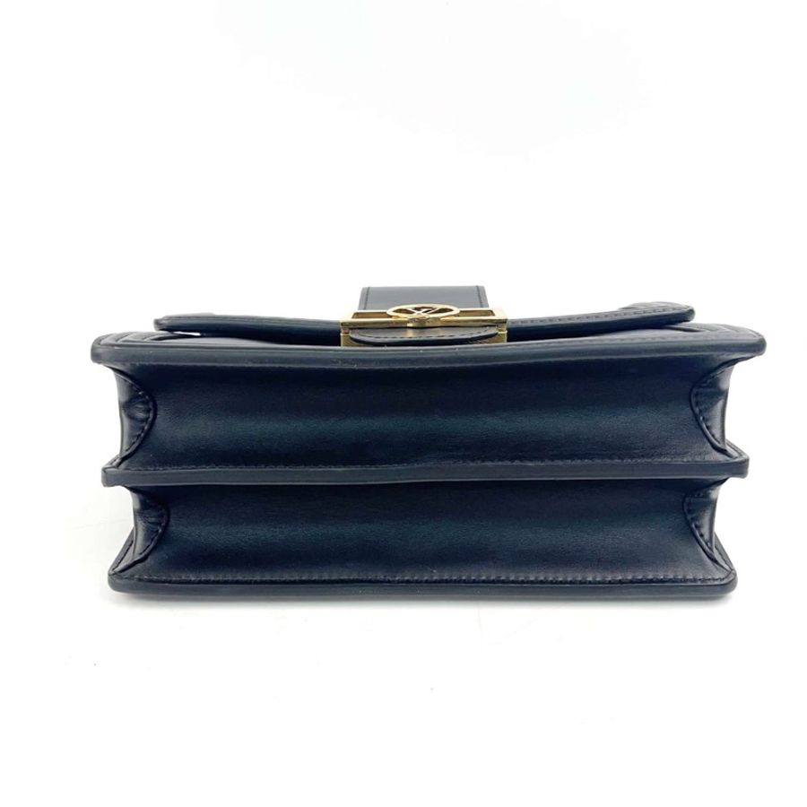 Louis Vuitton LV Dauphine中號單肩斜挎包 芯片款全套-7