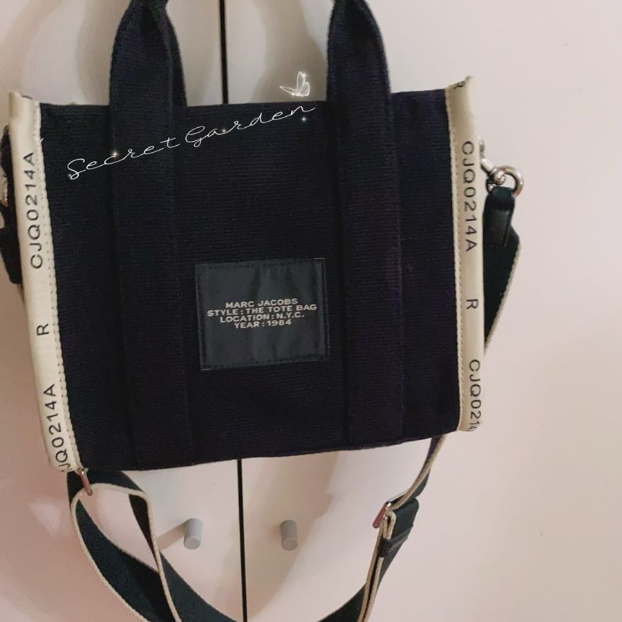 Marc Jacob撞色托特帆布包-3