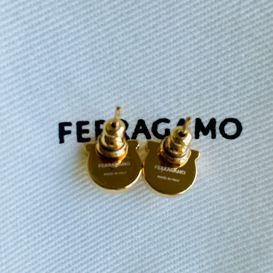 Ferragamo Gancini珍珠耳環-7