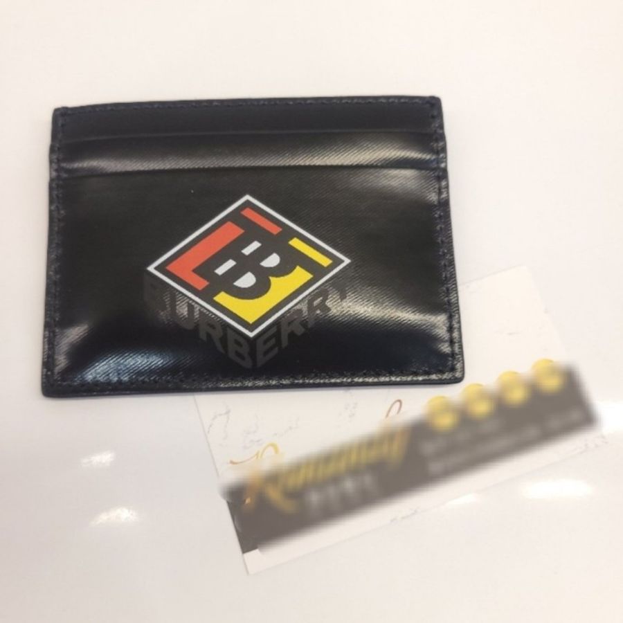 Burberry TB 配色LOGO 卡片夾-2