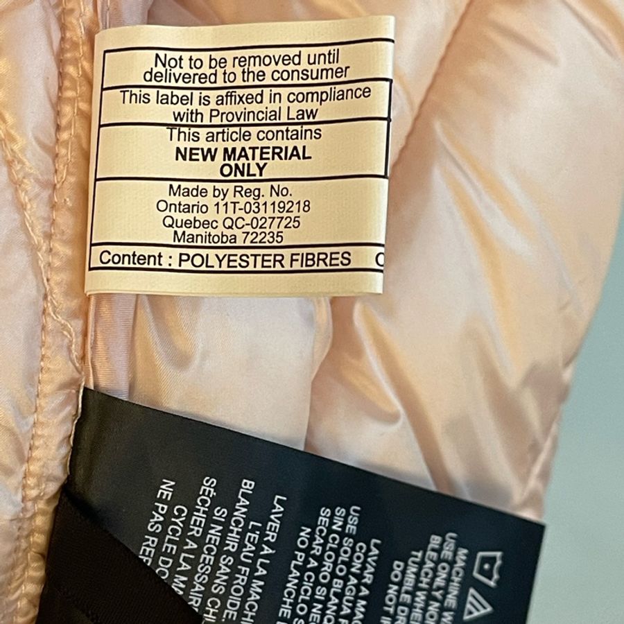 Karl Lagerfeld珍珠粉色連帽外套XL-11