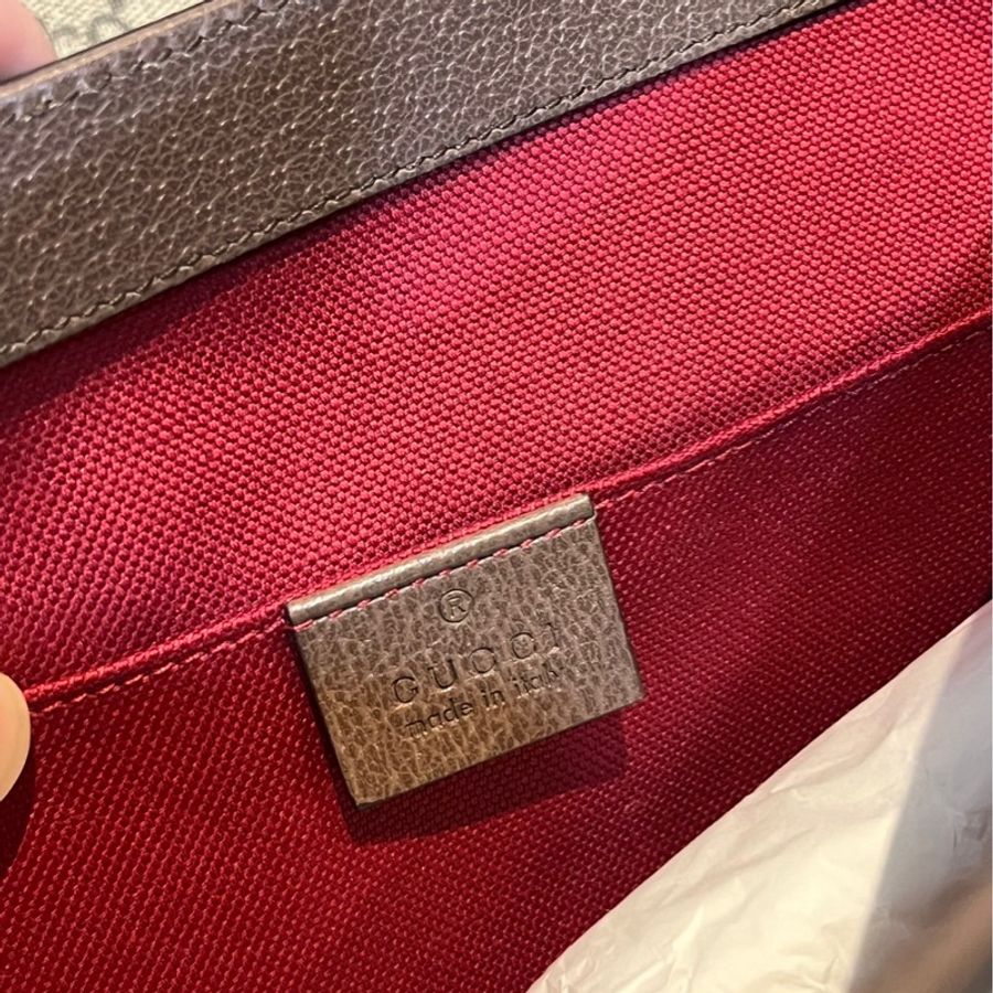 GUCCI 古馳 經典 郵差包 棕色 男女款 現貨-12