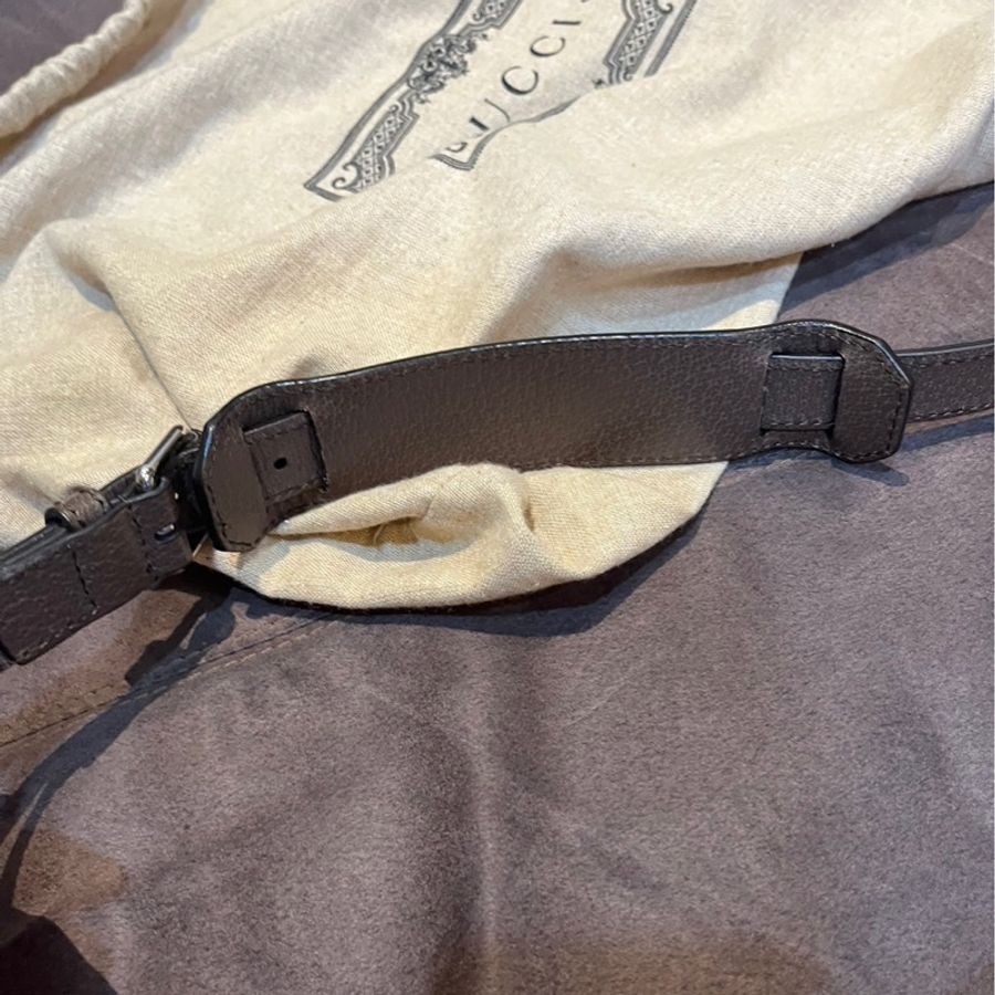 GUCCI 古馳 經典 郵差包 棕色 男女款 現貨-16