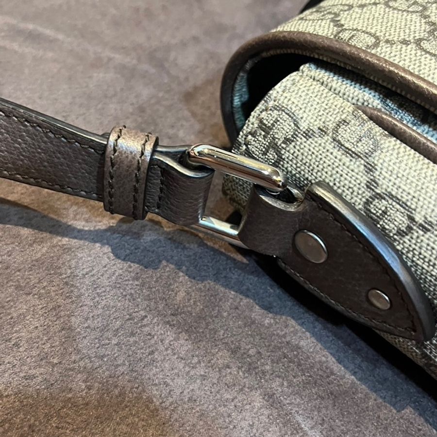 GUCCI 古馳 經典 郵差包 棕色 男女款 現貨-17