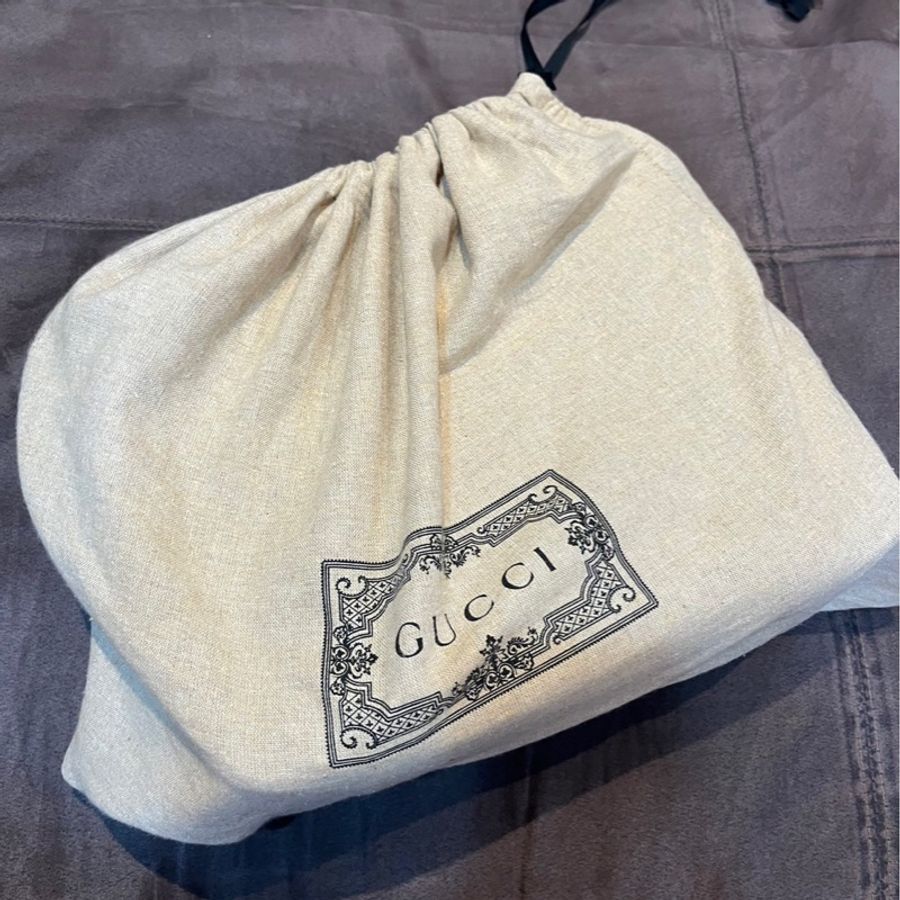 GUCCI 古馳 經典 郵差包 棕色 男女款 現貨-23