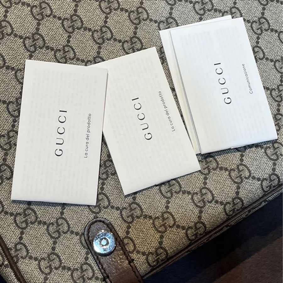 GUCCI 古馳 經典 郵差包 棕色 男女款 現貨-26