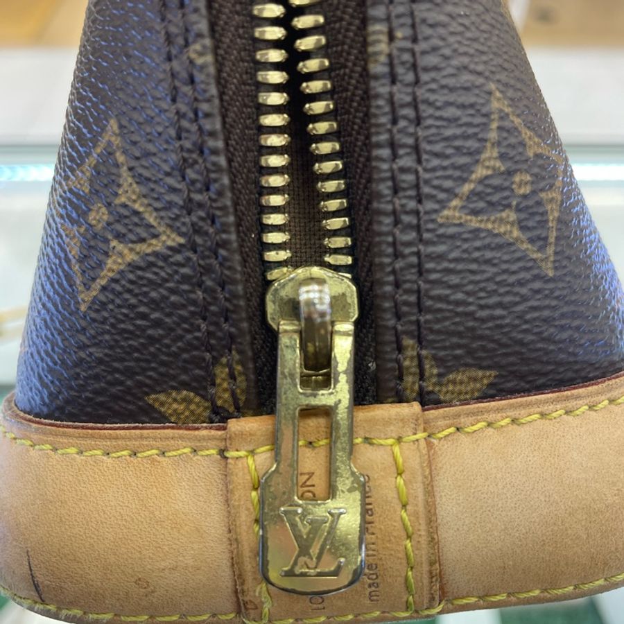 Louis Vuitton Alma BB 貝殼包 手提 斜背 兩用包-45