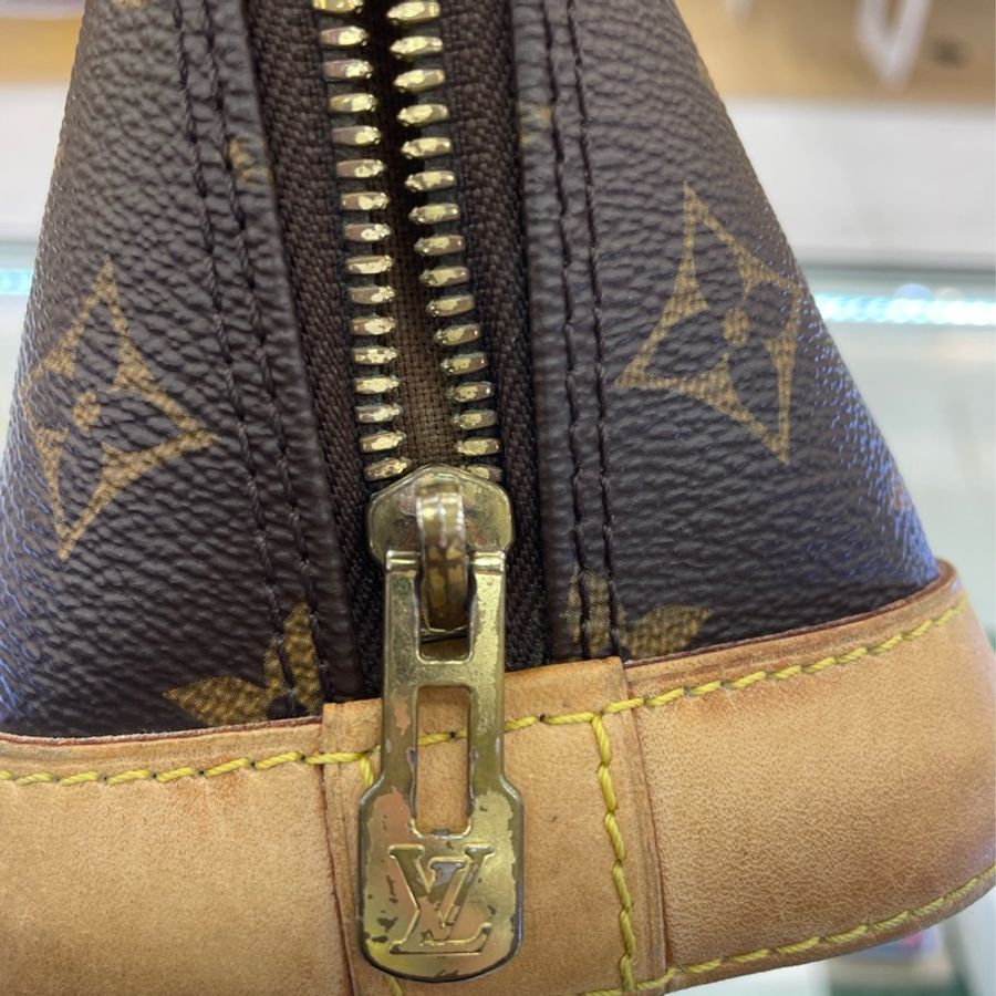 Louis Vuitton Alma BB 貝殼包 手提 斜背 兩用包-46