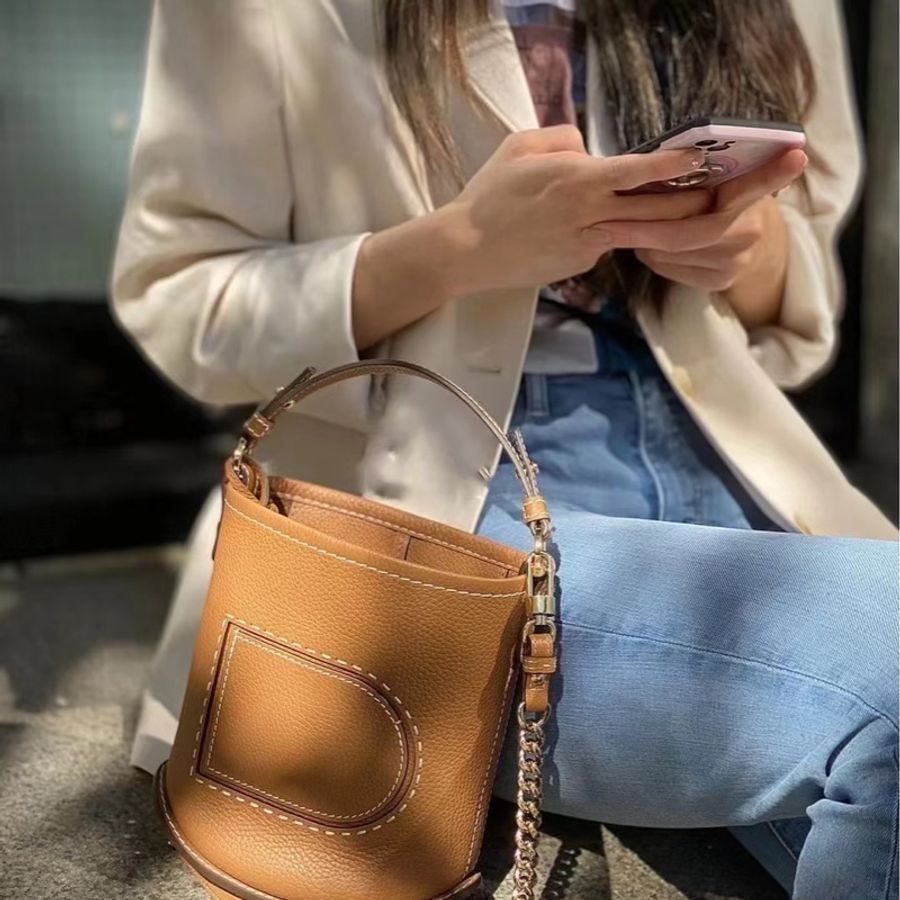Delvaux Pin Mini 德爾沃菜籃子-1