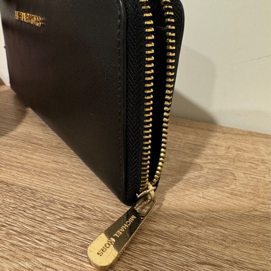 MICHAEL KORS經典MK金屬LOGO長夾-3