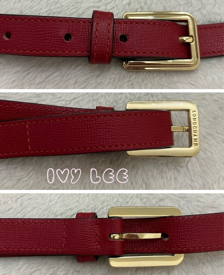 LONGCHAMP Le Pliage Heritage S 金釦牛皮斜背包 肩背包 二手精品-15