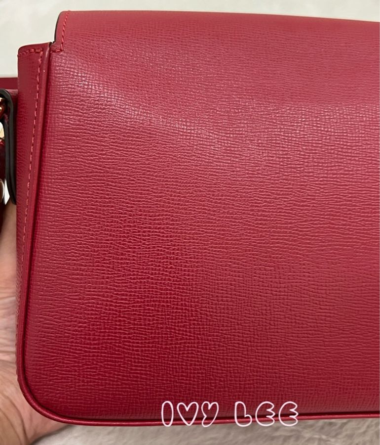 LONGCHAMP Le Pliage Heritage S 金釦牛皮斜背包 肩背包 二手精品-21