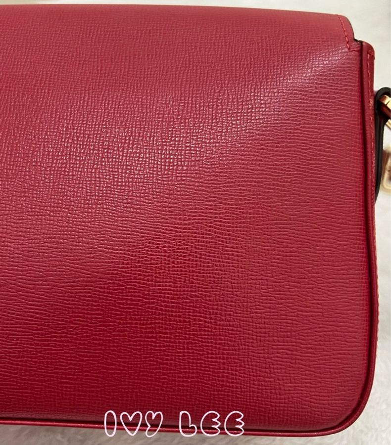 LONGCHAMP Le Pliage Heritage S 金釦牛皮斜背包 肩背包 二手精品-22