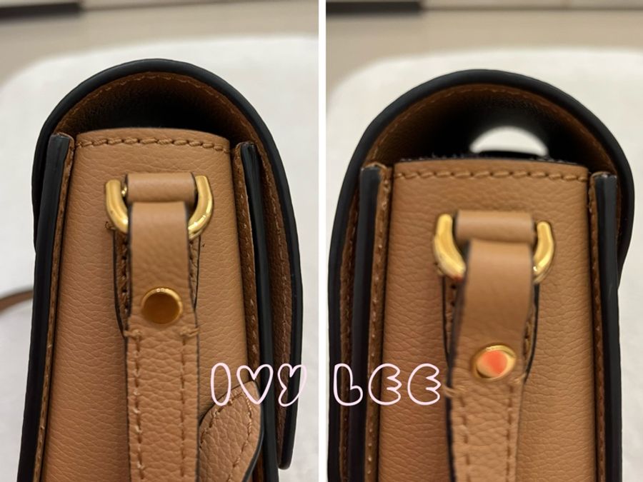Versace 美杜莎頭皮革 焦糖奶茶色 肩背包 斜背包 1008100 二手精品-8