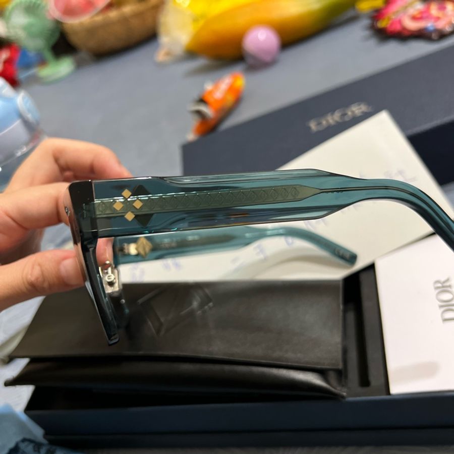 Dior CD Diamond S3F 透明灰藍色太陽眼鏡-9
