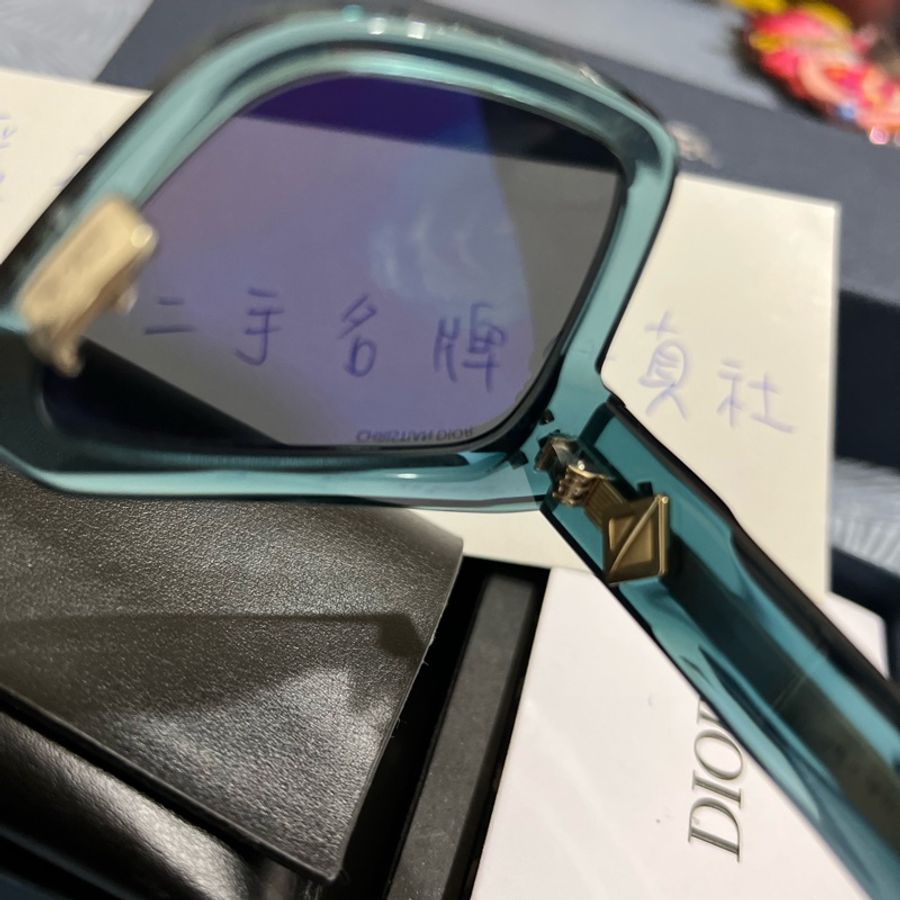 Dior CD Diamond S3F 透明灰藍色太陽眼鏡-19