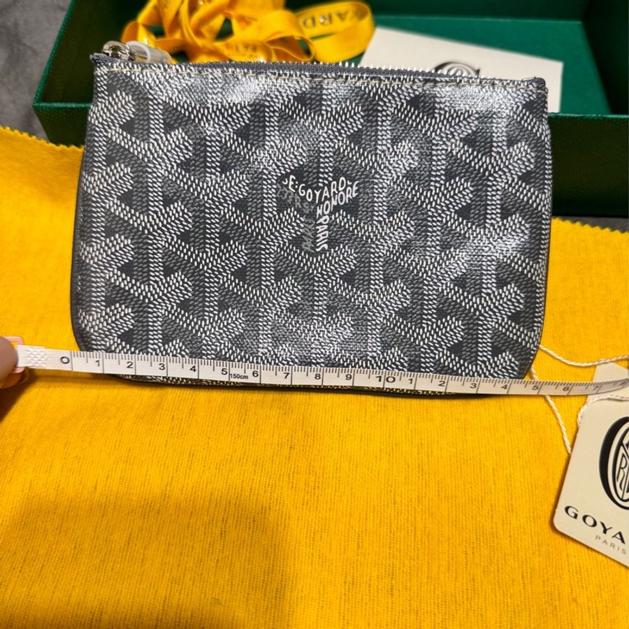 GOYARD一字拉鍊零錢包-4