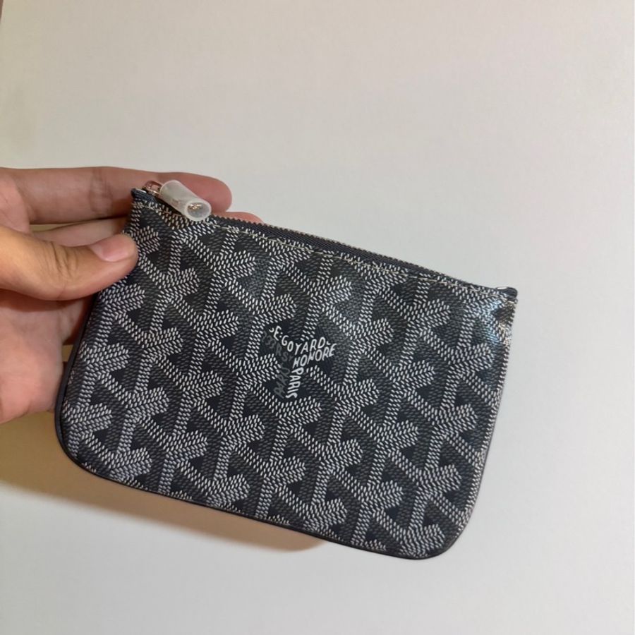 GOYARD一字拉鍊零錢包-6