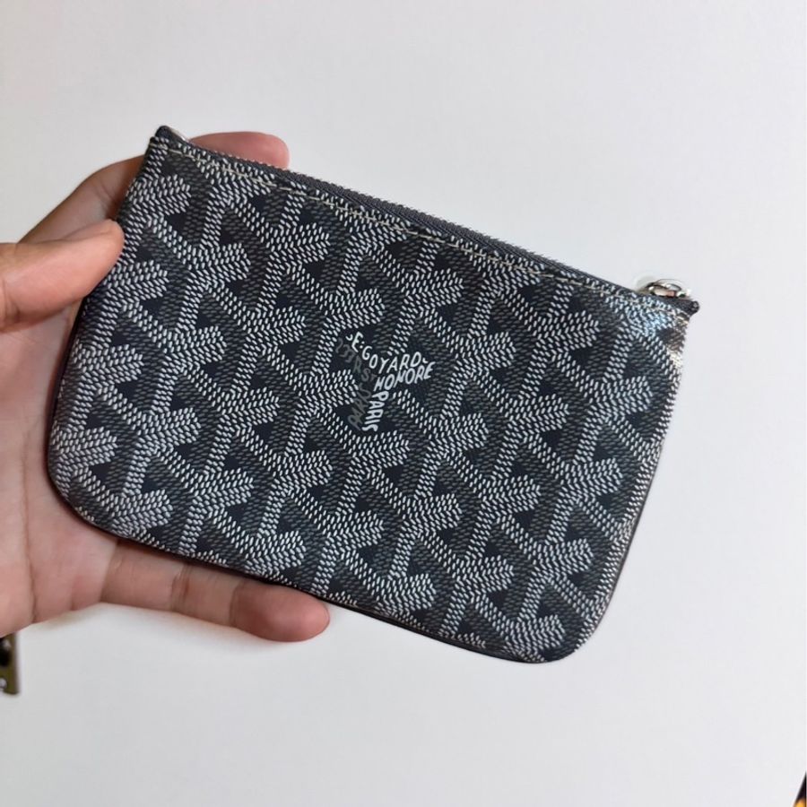 GOYARD一字拉鍊零錢包-7