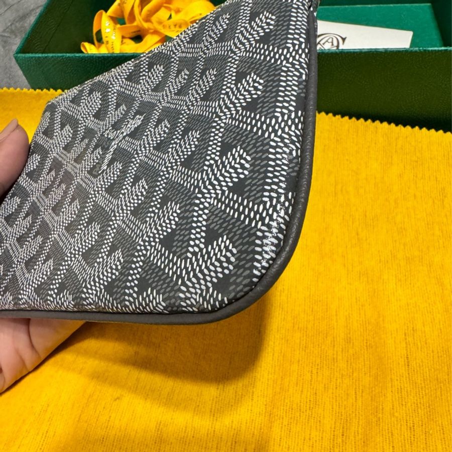 GOYARD一字拉鍊零錢包-8