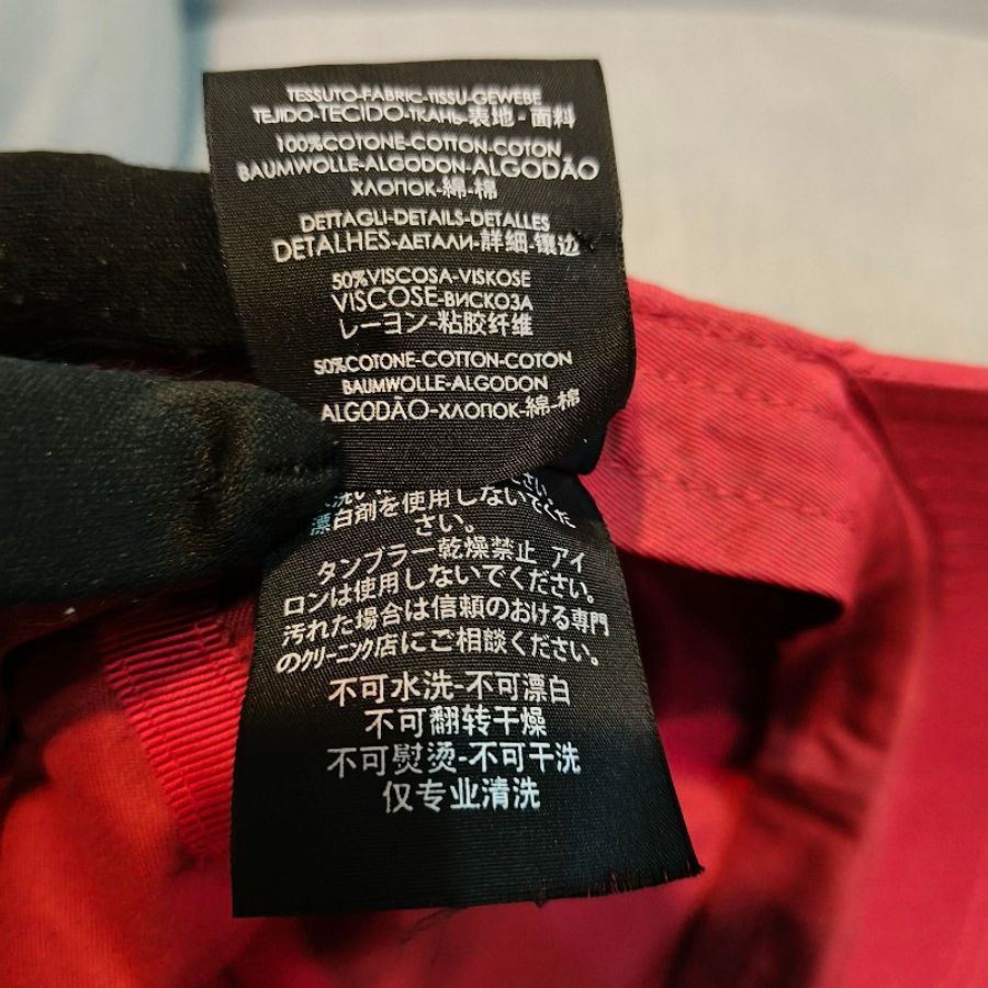 ㊣✨BALENCIAGA✨巴黎世家 紅色 刺繡 棒球帽 老帽 帽子/二手帽/二手精品/保證正品🌳二手樹屋🌳-14