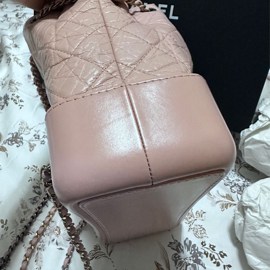 CHANEL GABRIELLE 流浪後背包 Jennie 粉紅色-1