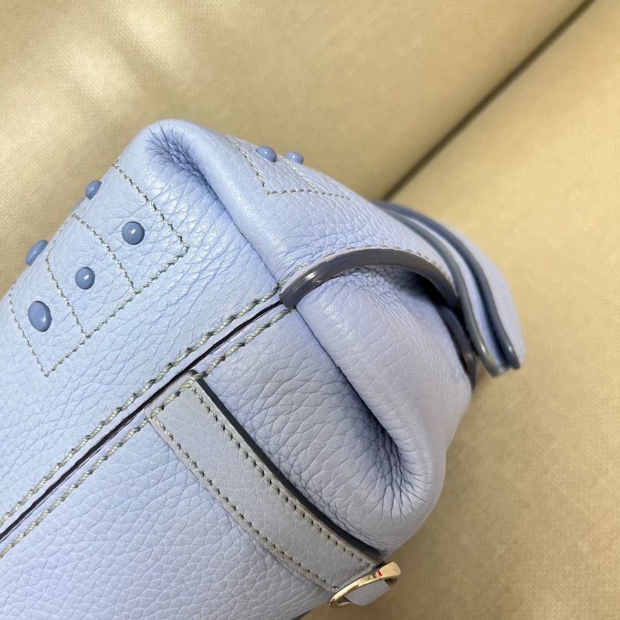 Tod’s Wave 莫蘭迪藍色後背包-7