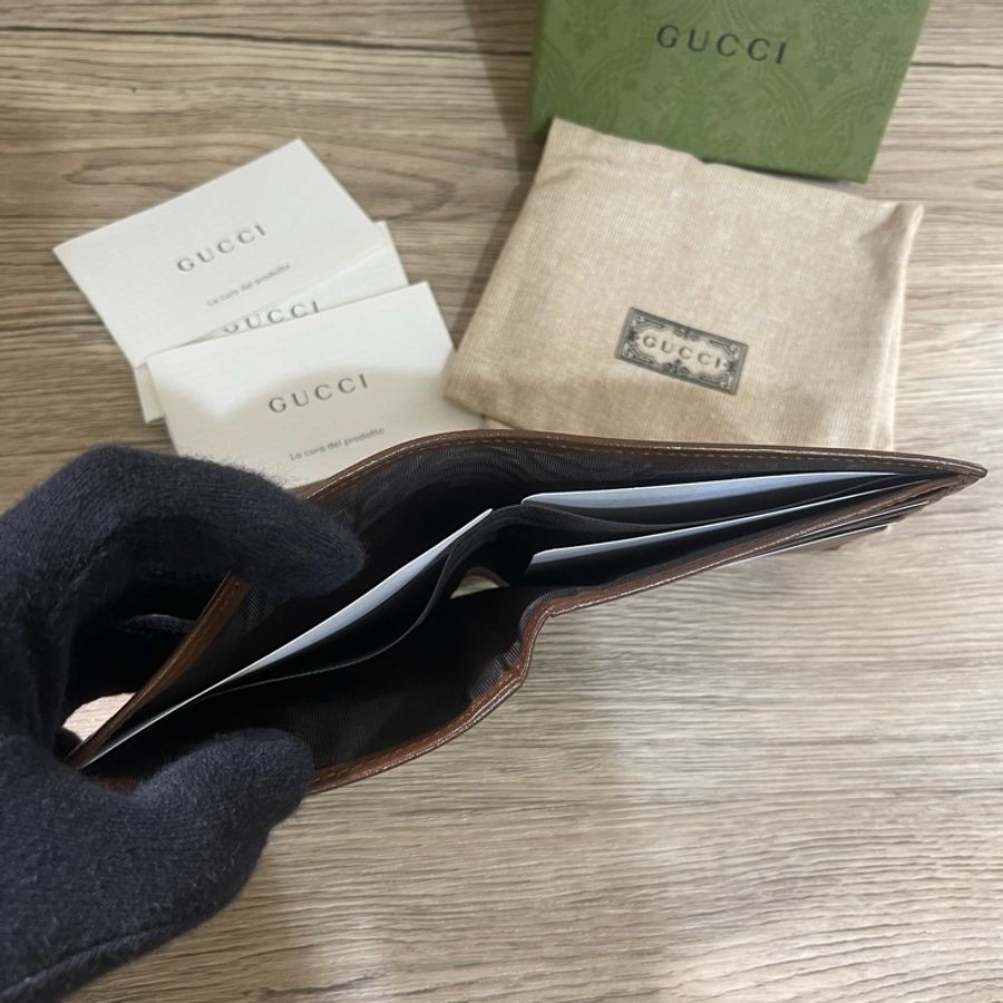 全新品-Gucci經典短夾-10