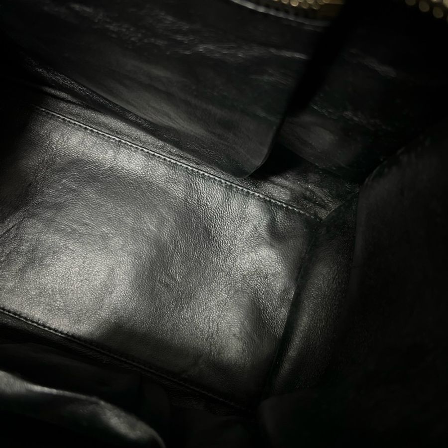 Celine micro 黑色 笑臉包-14