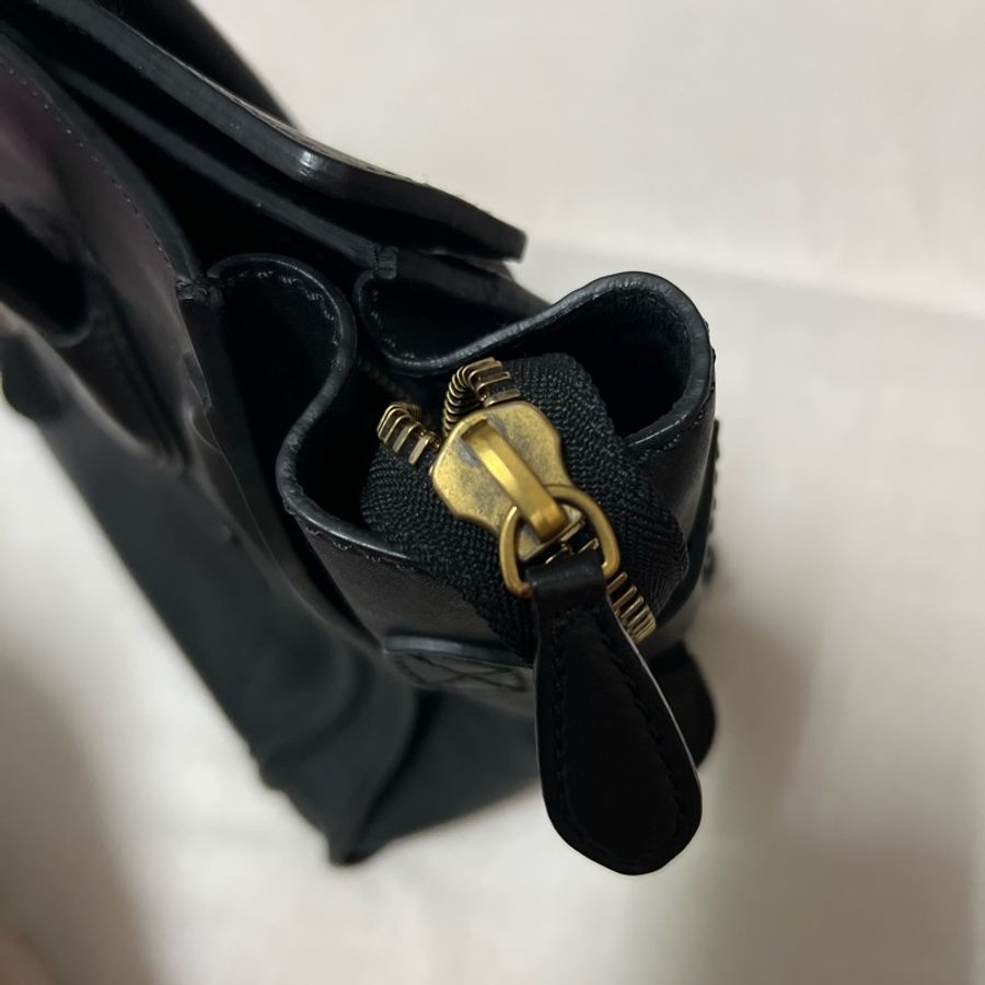 Celine micro 黑色 笑臉包-16