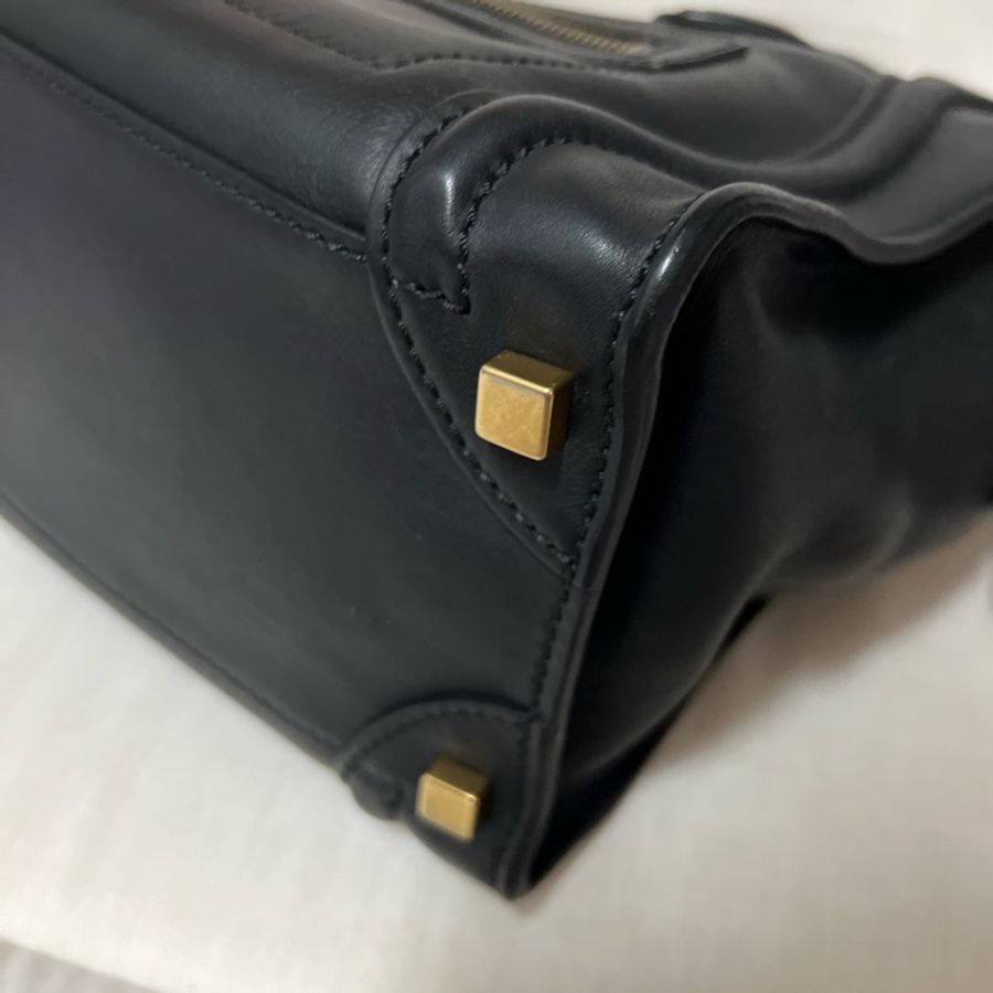 Celine micro 黑色 笑臉包-24