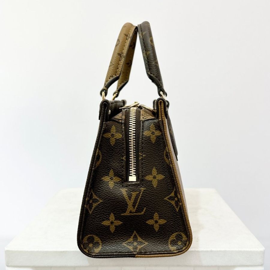 LV ON THE GO老花托特包手提包-5