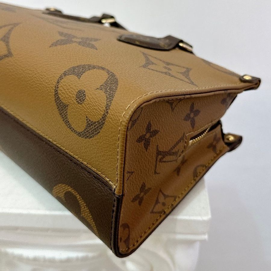 LV ON THE GO老花托特包手提包-14