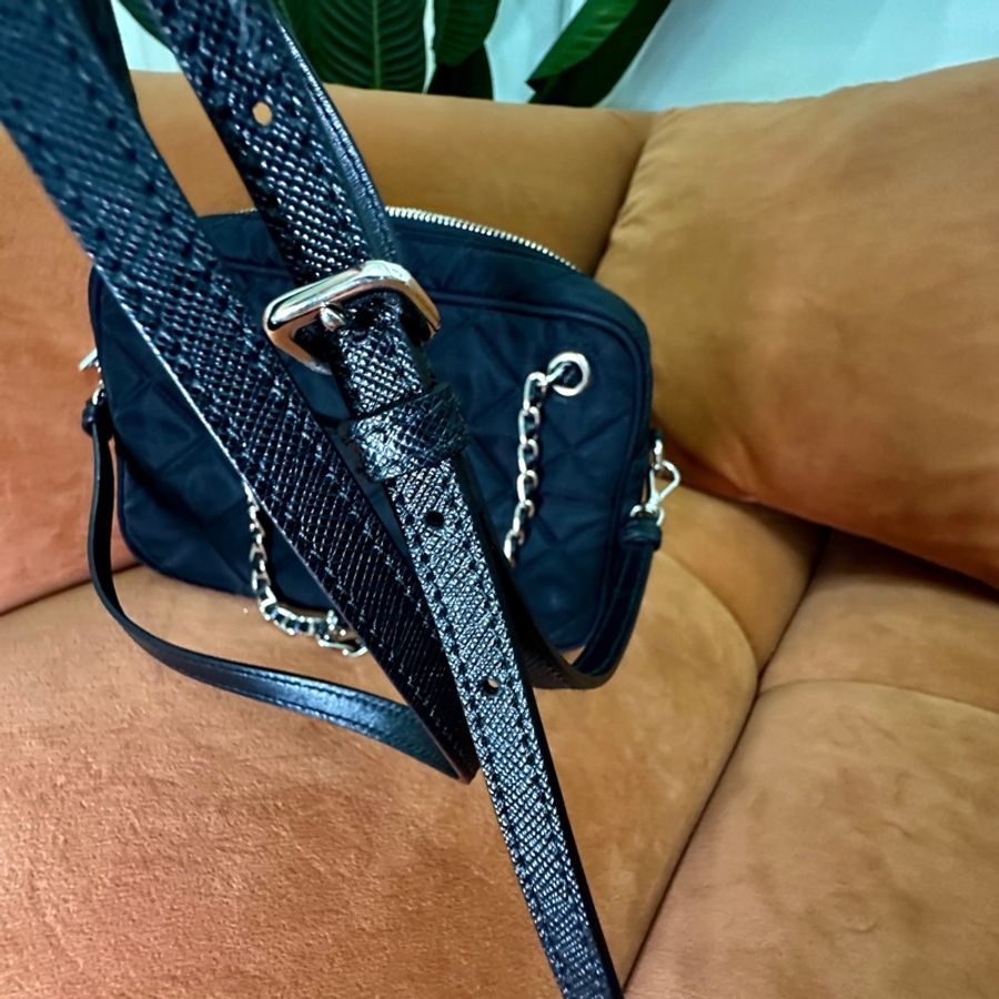 Prada 黑 肩背包 包包 手拿包-8