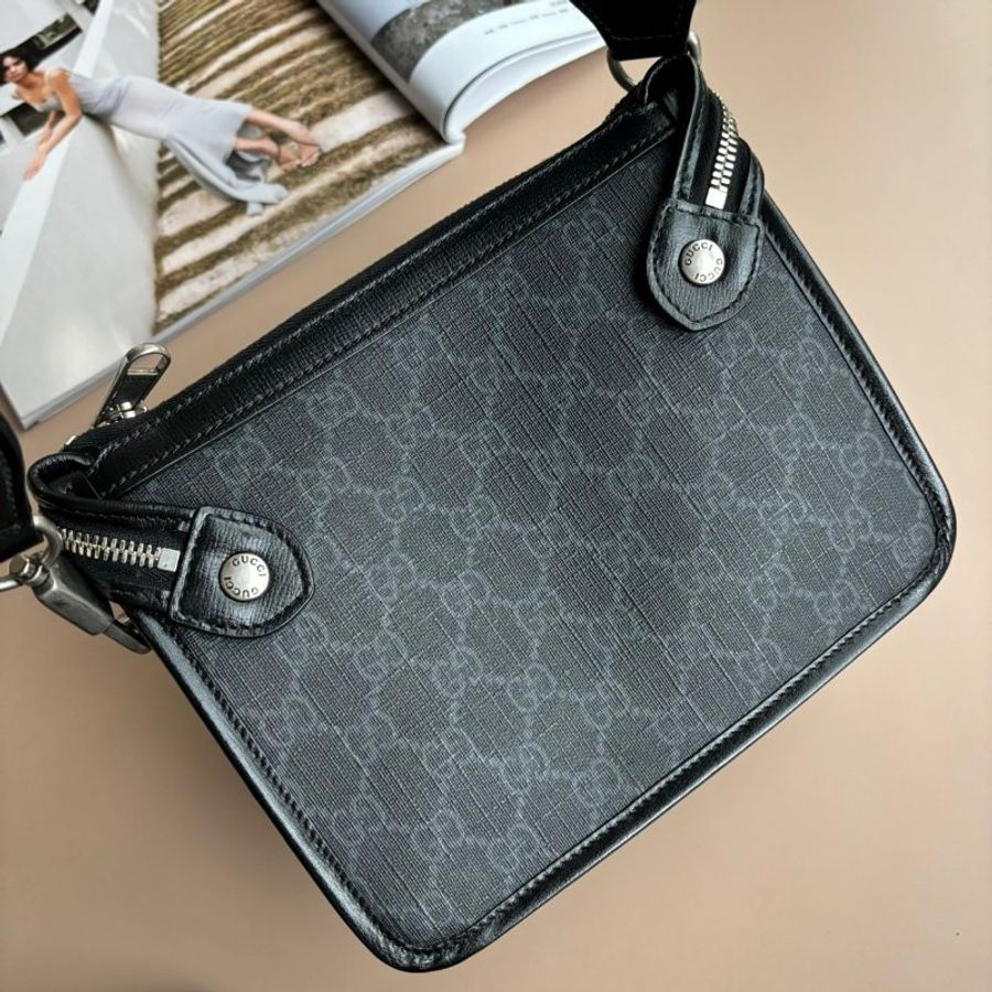 ::GUCCI:: 674164 Retro  GG Supreme 手拿+斜背包-2