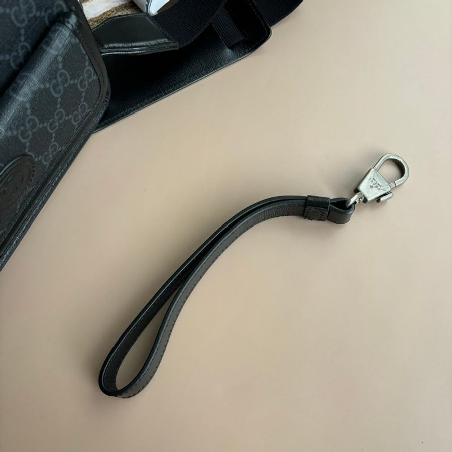 ::GUCCI:: 674164 Retro  GG Supreme 手拿+斜背包-12