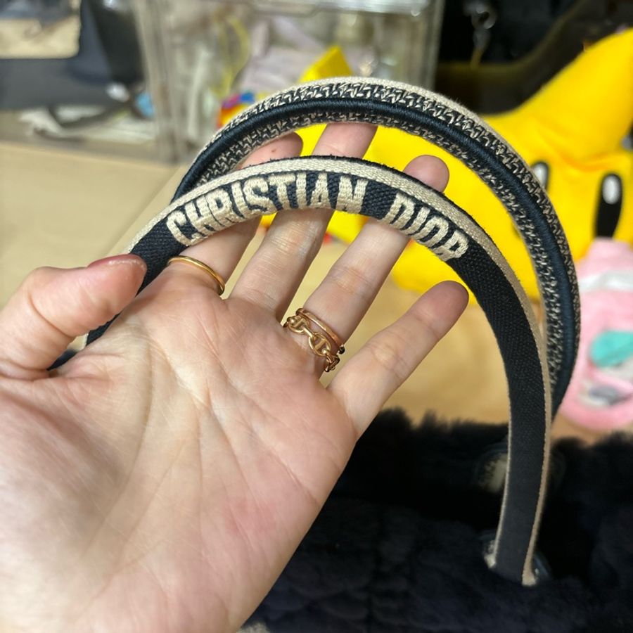 Christian Dior限量刺繡泰迪熊黑色中號手提包-15